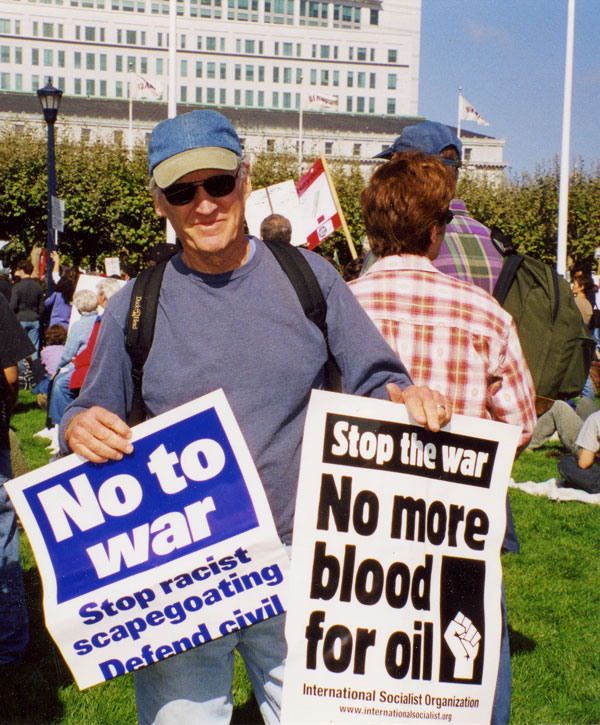 Ken Kolsbun - peace activist