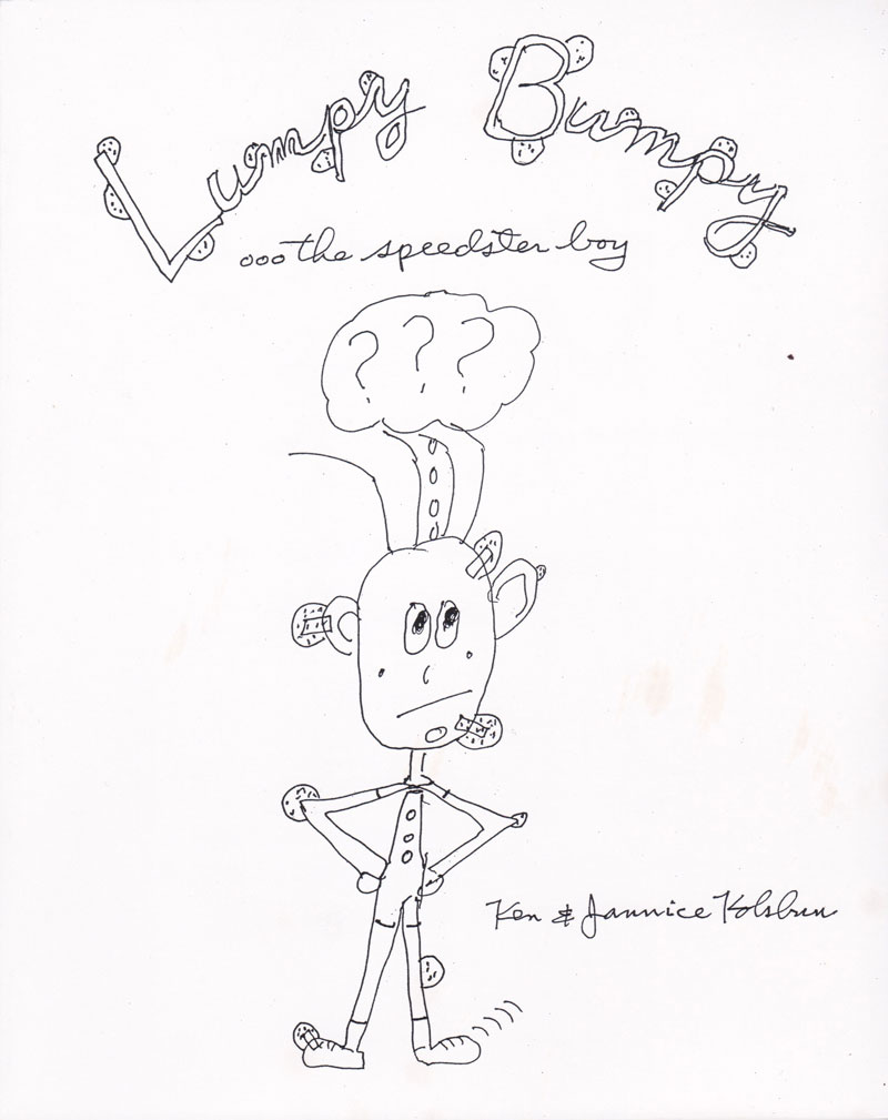Lumpy Bumpy - a children's book by Jannice and Ken Kolsbun